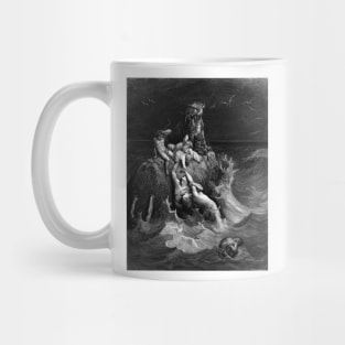 The Deluge - Gustave Dore, Holy bible Mug